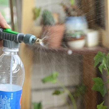 Εγχειρίδιο Garden Watering Tool Sprayer Pump Air Pump Spray Adjustable Drink Bottle Spray Head Nozzle Agriculture Tools