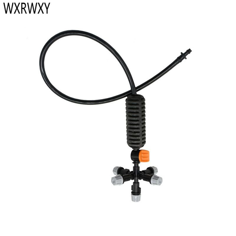 Висяща дюза против замъгляване на капки Кръстосана дюза за пулверизиране мъгла ВОДА ПРЪСКАНЕ За оранжерия Капково напояване 1 комплект