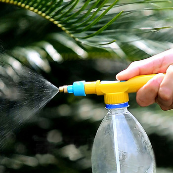 Push-pull Въздушна помпа Ръчна пръскачка Регулируема бутилка за напитки Накрайник за поливане Цветно растение Поливане на бонсай Градински консумативи