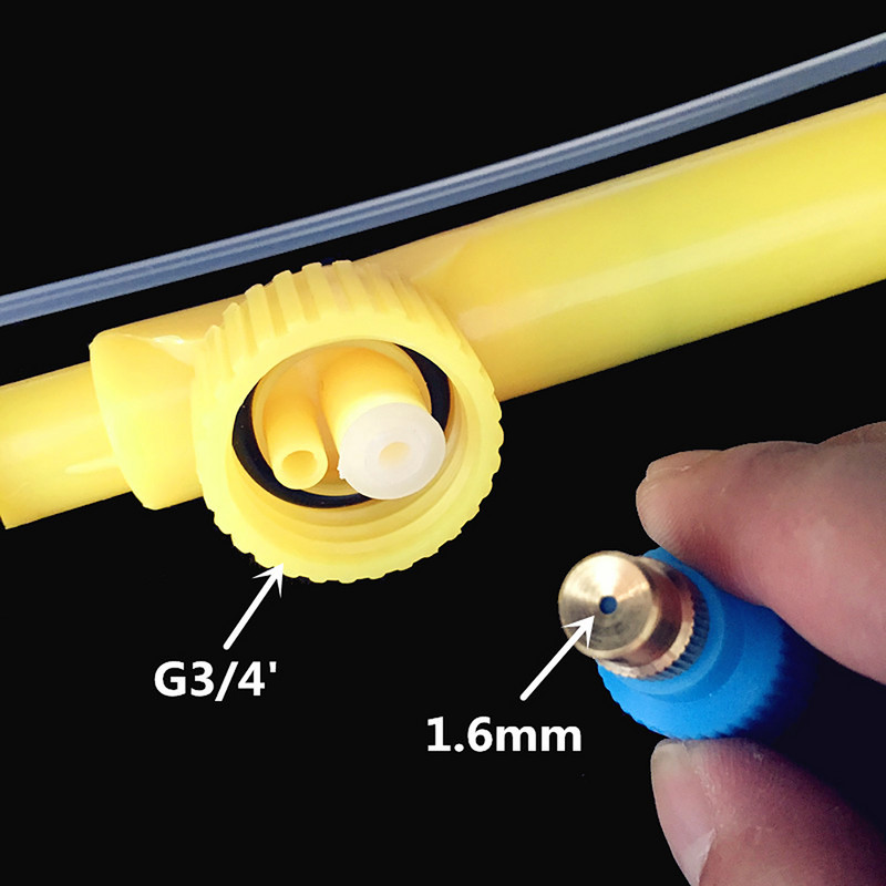 Push-pull Въздушна помпа Ръчна пръскачка Регулируема бутилка за напитки Накрайник за поливане Цветно растение Поливане на бонсай Градински консумативи