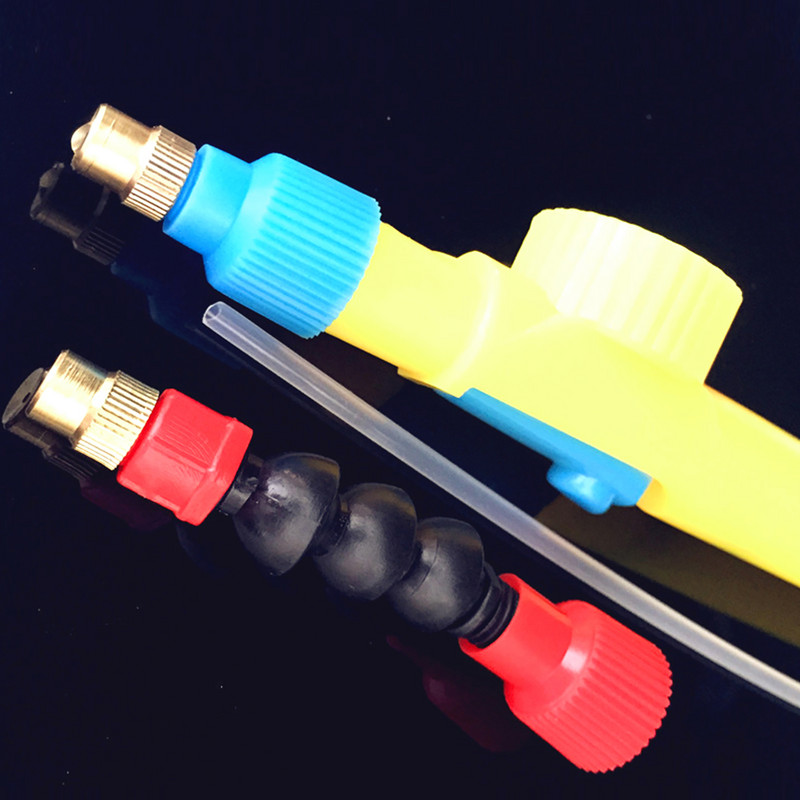 Push-pull Въздушна помпа Ръчна пръскачка Регулируема бутилка за напитки Накрайник за поливане Цветно растение Поливане на бонсай Градински консумативи