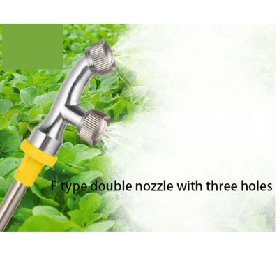 Универсална високоефективна дюза за пръскачка 1/2/3 отвор за дюза Допълнителни градински селскостопански напоителни дюзи за мъгла