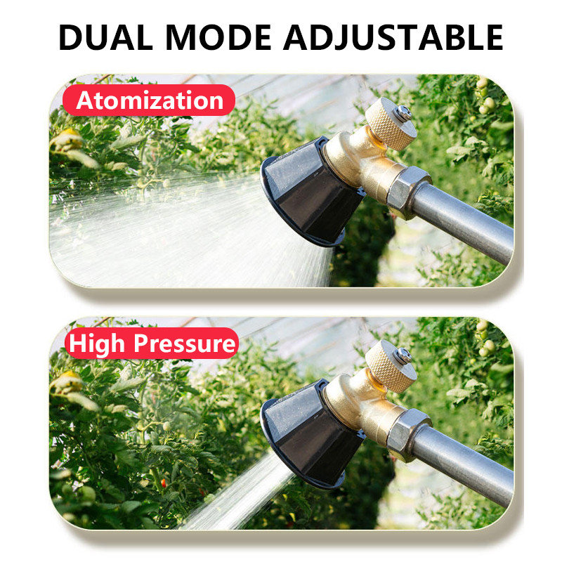 Дюза за пръскане Селскостопанска дюза за поливане Регулируеми дюзи за напояване с високо налягане Градинска пръскачка за борба с вредителите