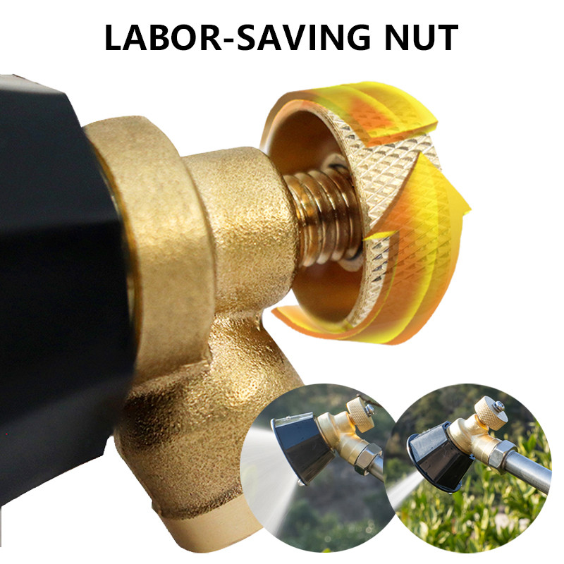 Дюза за пръскане Селскостопанска дюза за поливане Регулируеми дюзи за напояване с високо налягане Градинска пръскачка за борба с вредителите