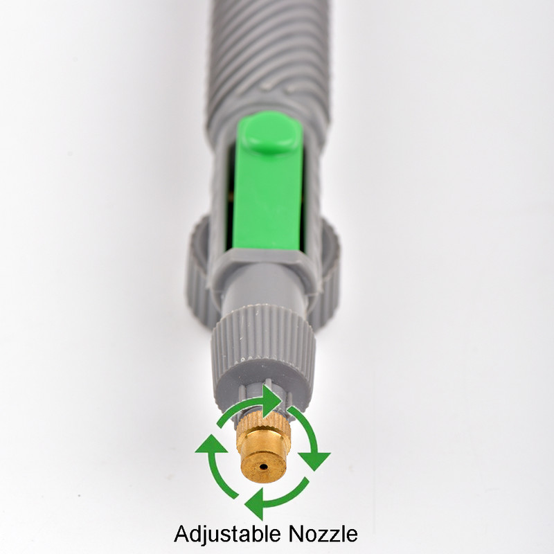 Ръчна пръскачка с въздушна помпа с високо налягане Регулируема бутилка за напитки Накрайник за пръскаща глава Инструмент за поливане на градината Пръскачка Земеделски инструменти