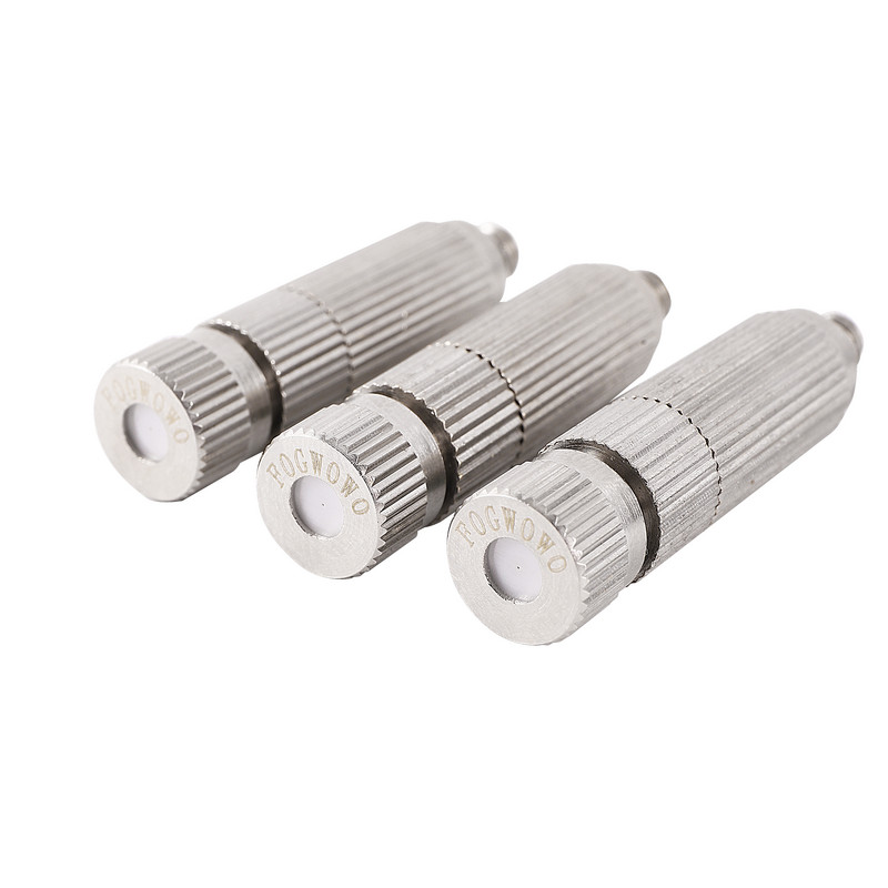 FOGWOWO Високо налягане 3/16" външна резба Мрежови филтърни дюзи Разпръскващи пръскачки Градинско напояване Охлаждане Овлажняване Аксесоари