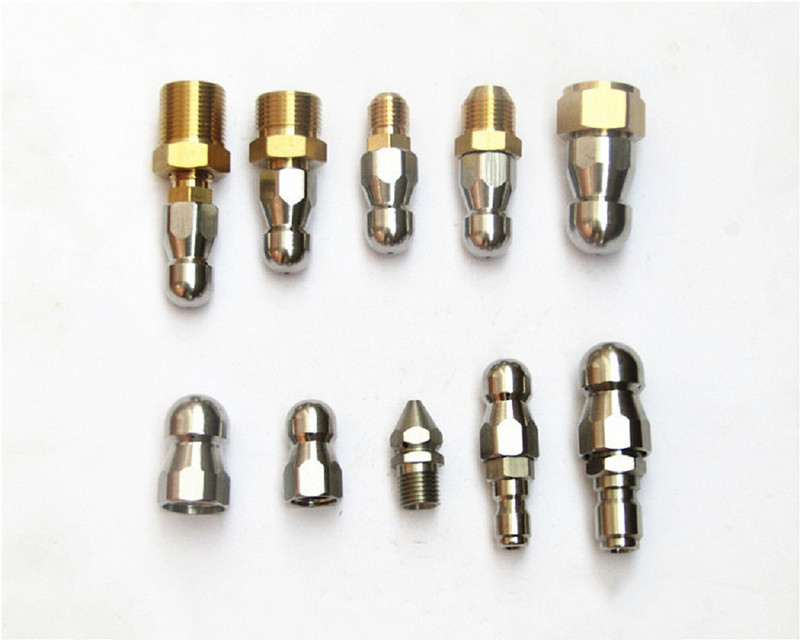 Накрайник за почистване на канализацията Накрайник за почистване на канализацията с високо налягане Накрайник за почистване на канализацията Накрайник за почистване на канализация