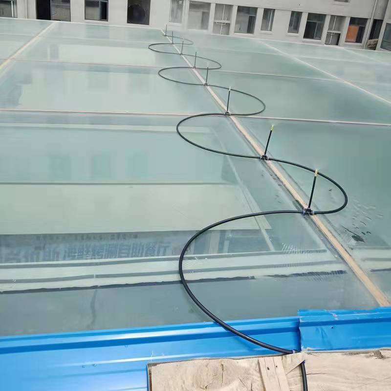 Регулируема пръскачка за мъгла Въртящи се на 360° медни водни пръскачки с 8 мм конектор за автоматично напояване на градински растения