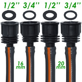 KESLA 4 DB 1/2" 3/4" anya menetes csatlakozó szárhoz 16mm 20mm PE tömlőadapter öntöző vetőgép csepegtető rendszer kerti csőjavítás