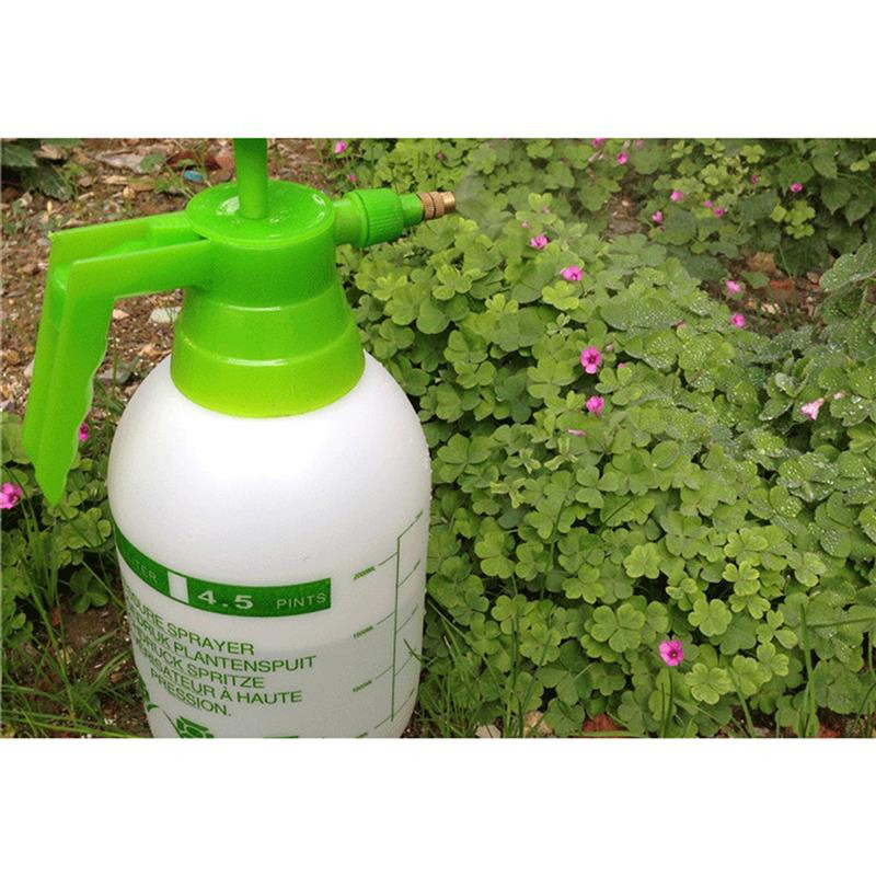 1 бр Градинска лейка Ръчна помпа Пръскачка Бутилка със спрей за мъгла Спусък за задействане на двора за напояване Саксия Спрей Бутилка Произволен цвят