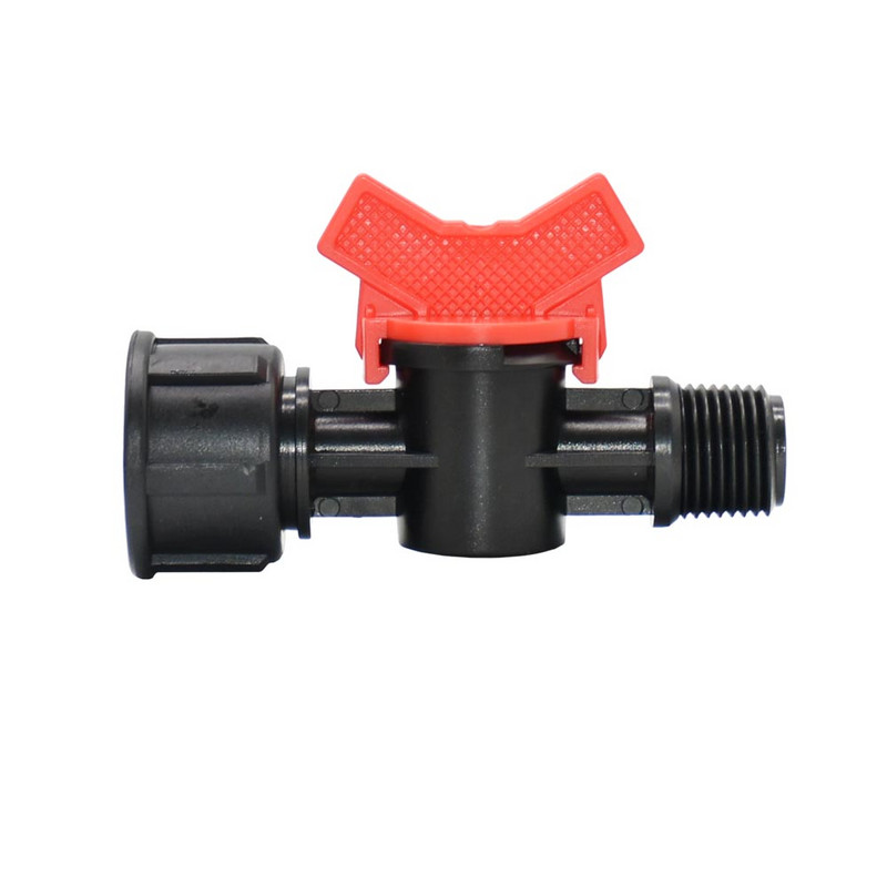 1/2 3/4" muški ženski navoj Priključci za vrtnu slavinu Ventil za navodnjavanje minijaturne plastične spojnice za zatvaranje