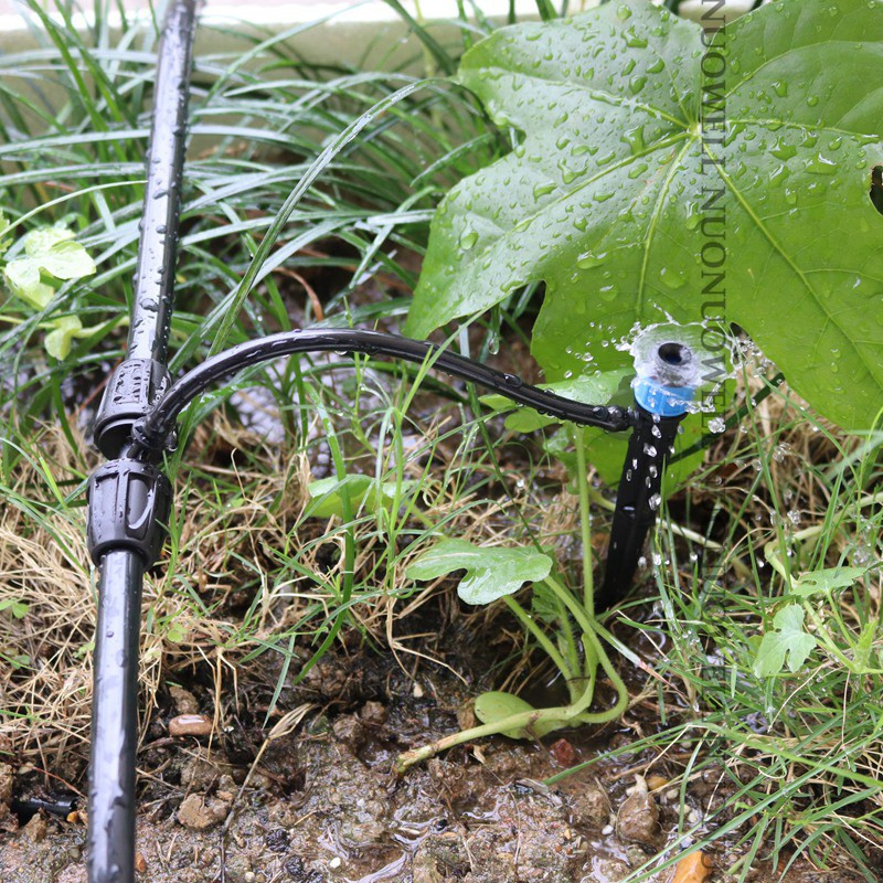 3 бр. 8/11 9/12 мм съединители за градински маркучи 3/8" фитинги за напоителни тръби Фитинги за тръби за напояване Тръба за напояване Маркуч Коляно Съединители за градински водни съединители