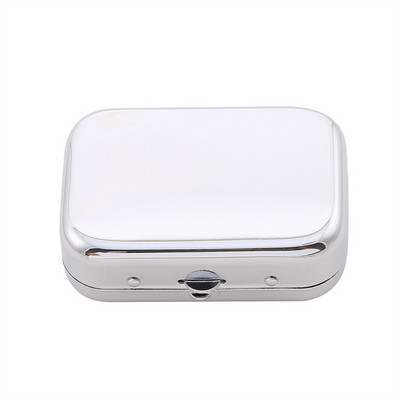 Āra mini pārnēsājams metāla pelnu trauks Modes pelnu trauks ar slēdzamu vāku galda pelnu futrālis kabatas pelnu trauks dāvana vīrietim