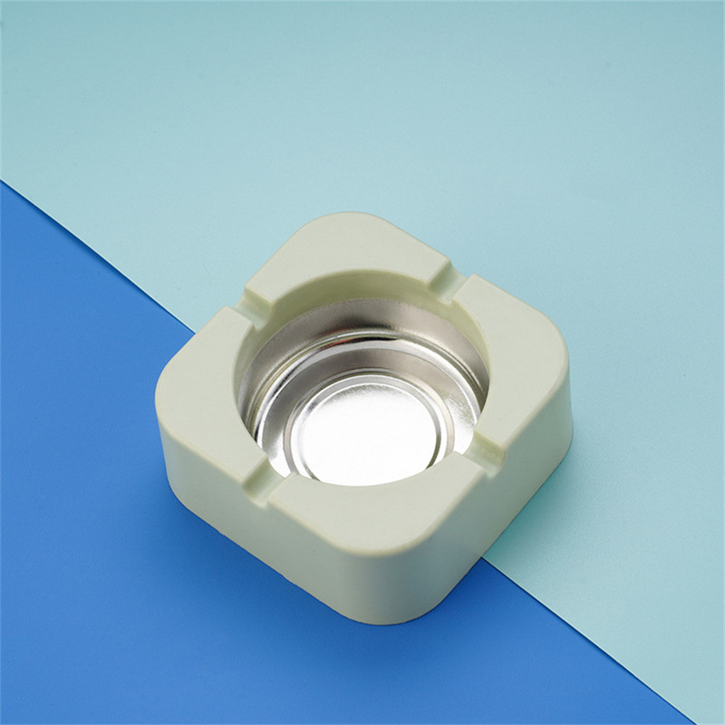 Пепелник Тенекиена ламарина Пепелник Пластмасов PP Прост моден стил Скандинавски стил Домакински Ktv Хотелски пепелници за цигари от неръждаема стомана