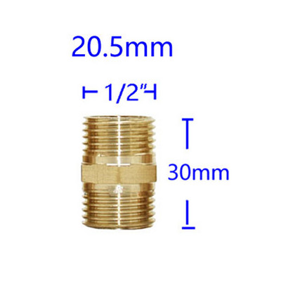 Ορειχάλκινος 1" 3/4" έως 1/2" έως 1/4" Αρσενικός σύνδεσμος κλωστής Επισκευή αγκώνας Χάλκινα εξαρτήματα Επισκευή ελαστικού συνδετήρα μείωσης 1 τεμ.