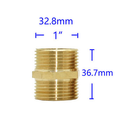 Ορειχάλκινος 1" 3/4" έως 1/2" έως 1/4" Αρσενικός σύνδεσμος κλωστής Επισκευή αγκώνας Χάλκινα εξαρτήματα Επισκευή ελαστικού συνδετήρα μείωσης 1 τεμ.