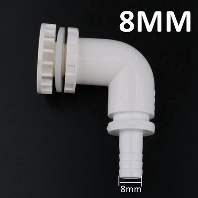 1 db 20 mm-es PVC akváriumi akváriumi akvárium válaszfala közös kerti öntöző csatlakozó víztartály vízelvezető cső szerelvényei