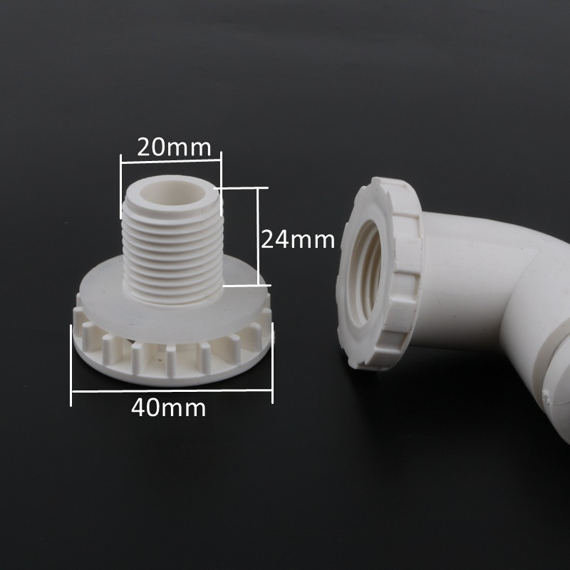 1 kom 20 mm PVC pregrada za akvarijske ribice Spojni spoj za navodnjavanje vrta Priključci za drenažne cijevi spremnika za vodu