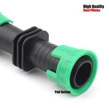 2 бр. 16 мм съединители за капкова лента Фитинги за тръби за система за капково напояване Градинска водопроводна тръба Клапан за градински водни конектори