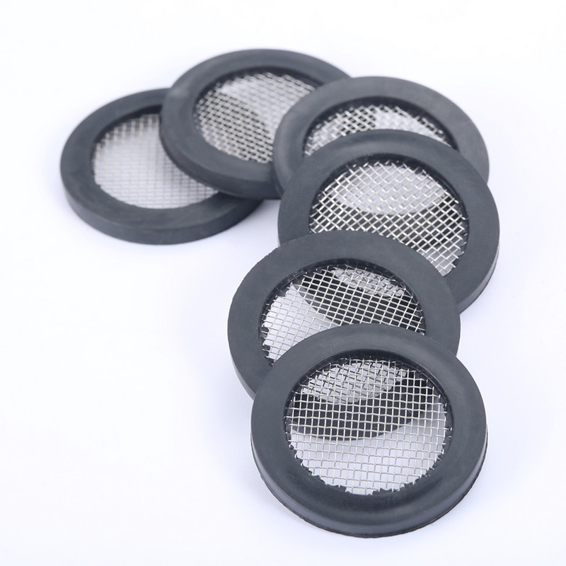 50 kom. 1/2" 3/4" O-prsten brtva brtva crijeva ravna gumena podloška s filtrom Mrežica od 40 za slavinu brtve brtve za navodnjavanje vrta