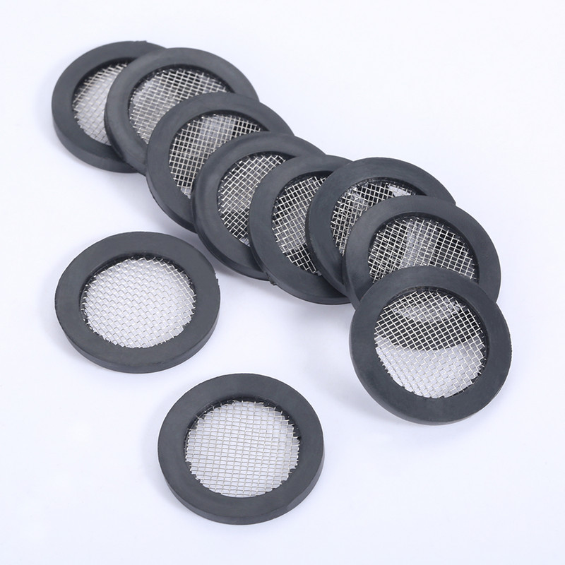 50 kom. 1/2" 3/4" O-prsten brtva brtva crijeva ravna gumena podloška s filtrom Mrežica od 40 za slavinu brtve brtve za navodnjavanje vrta