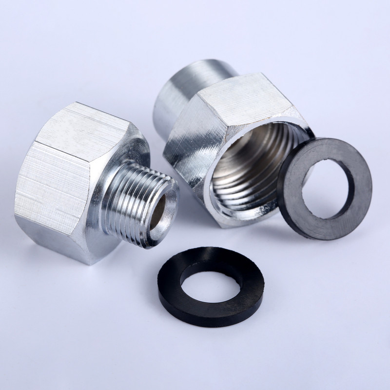 Pretvarač priključka visokotlačne vodene cijevi M14X1 muški ili M15X1 ženski u 1/2"G ženski za spajanje slavine za tuš/umivaonik/vrtno crijevo