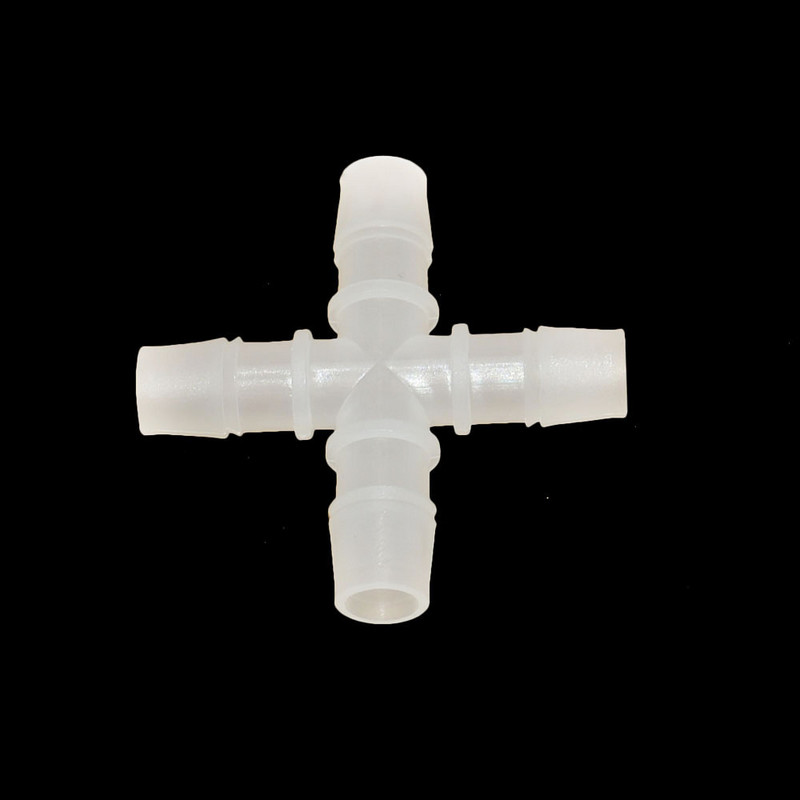 1/2" plastična cijev s poprečnom spojnicom, 4-smjerni razdjelnik vrtnog crijeva, par za navodnjavanje kap po kap, akvakultura