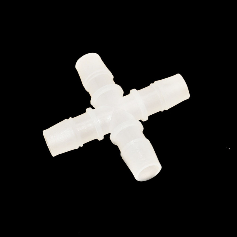 1/2" plastična cijev s poprečnom spojnicom, 4-smjerni razdjelnik vrtnog crijeva, par za navodnjavanje kap po kap, akvakultura