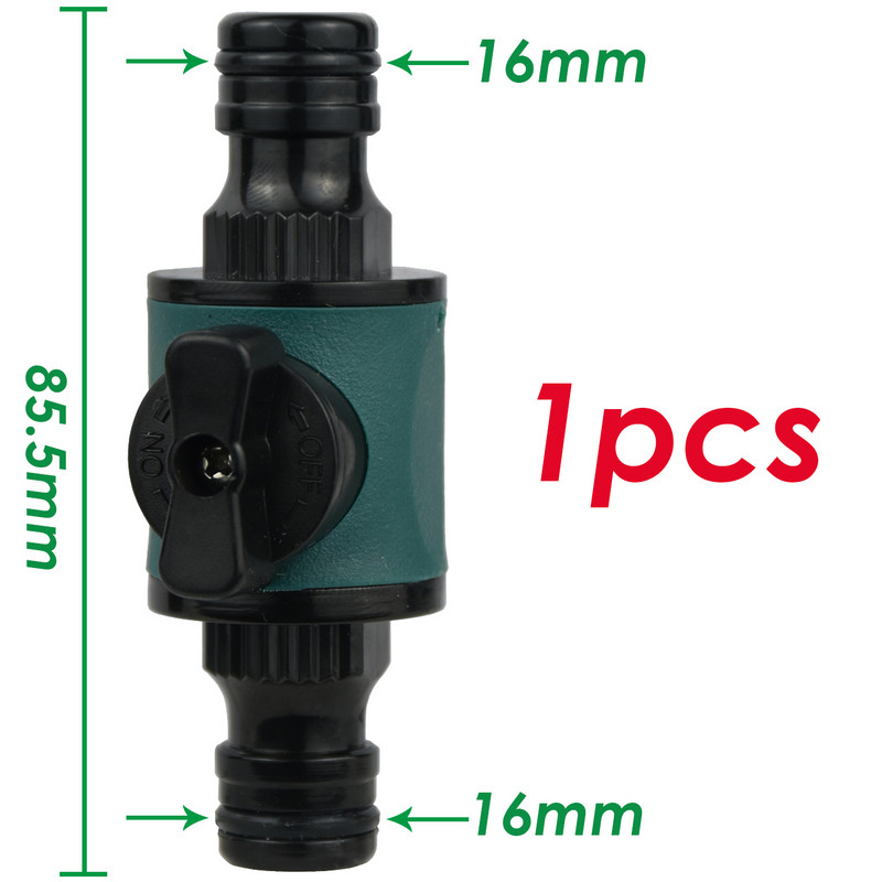 Plastični brzi priključak s ventilom 3/4" ženski navoj 3/4" muški navoj Poljoprivreda Prekidač adaptera za produžetak crijeva za navodnjavanje u vrtu