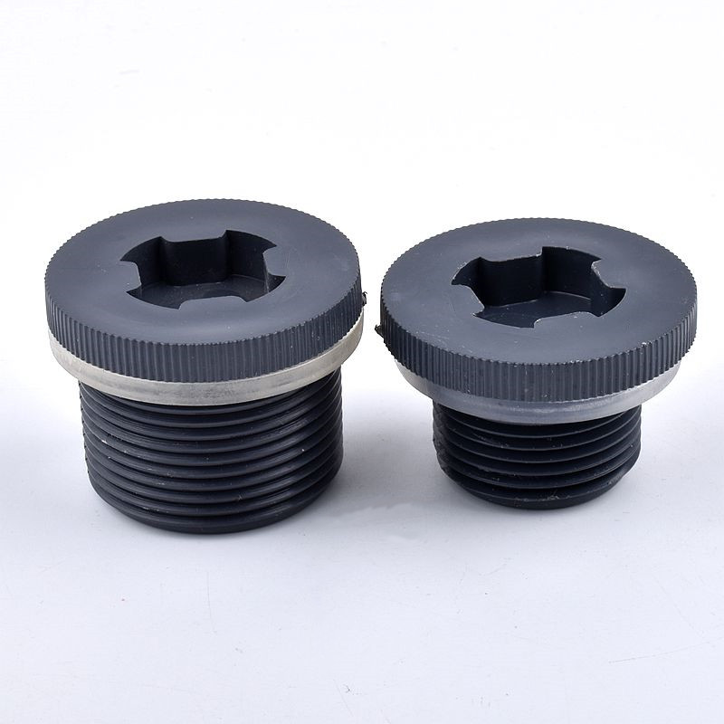 1PC PVC 3/4"-2" spremnik za vodu čep čepa s vanjskim navojem Dodaci Spojevi za akvarij Priključci cijevi za vodu Navojni adapter Pregrada spremnika