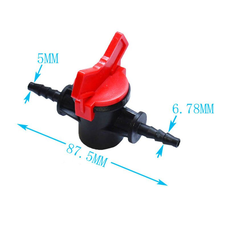 Navodnjavanje kap po kap 1/4" Vrtna slavina 3/8" Vodeni ventil 4/7 vrtno crijevo Ventil za navodnjavanje 8/11 2-smjerni vodeni zatvarač Spojni spojevi 1 kom.