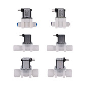 DC 12V AC 220V Normál zárt elektromos bemeneti mágnesszelep 1/2" 3/4" 1/4" N/C Normál zárt bemeneti áramlás mágnesszelep