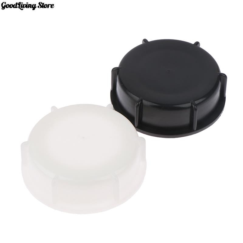 1 бр. 100 * 8 мм пластмасов капак на клапана, черно-бяла капачка за IBC Ton Barrel Tank Valve Непропусклив капак за прах IBC Ton Barrel Аксесоари