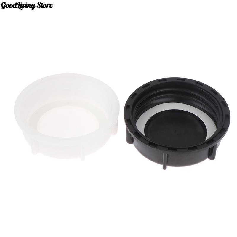 1 бр. 100 * 8 мм пластмасов капак на клапана, черно-бяла капачка за IBC Ton Barrel Tank Valve Непропусклив капак за прах IBC Ton Barrel Аксесоари