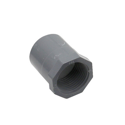 PVC csőjavító adapter BSP 1/2" 3/4" 1" apa/aljzat menet a belső átmérőig 20/25/32mm Kerti öntözővízcső-szerelvény