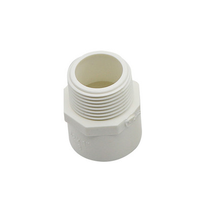 PVC csőjavító adapter BSP 1/2" 3/4" 1" apa/aljzat menet a belső átmérőig 20/25/32mm Kerti öntözővízcső-szerelvény