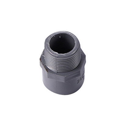PVC csőjavító adapter BSP 1/2" 3/4" 1" apa/aljzat menet a belső átmérőig 20/25/32mm Kerti öntözővízcső-szerelvény