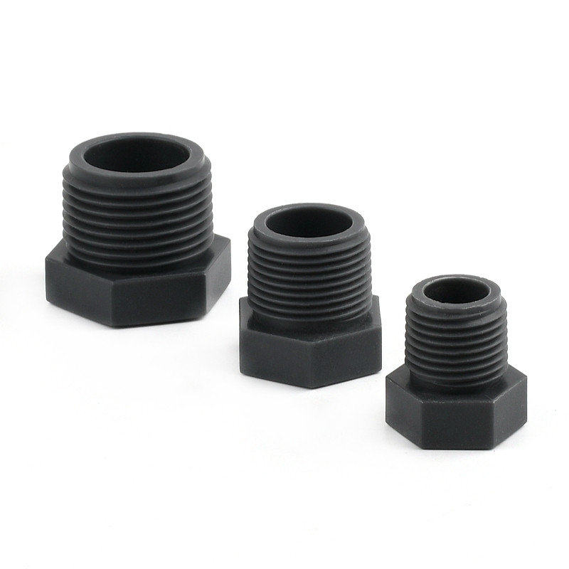 2~8PCS 1/2" 3/4" 1 инча външна резба PP щепсел PVC тръба Микронапоителни фитинги Конектори за водопроводни тръби Крайни капачки на тръбите Винтова тапа