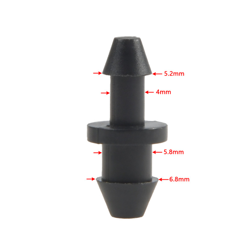 1/8" και 1/4" Βύσμα λάστιχου κήπου Στεγανοποιητικό άκρο νερού 3/5 4/7 Σύνδεσμοι άκρου σωλήνα Βύσμα άρδευσης 20 τεμ.