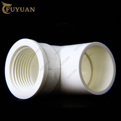 1db 1/2" 3/4" 1" PVC 90 fokos könyökcsatlakozó anya menet PVC kötések Otthoni kert Vízcső PVC szerelvények Csőalkatrészek barkácsolás