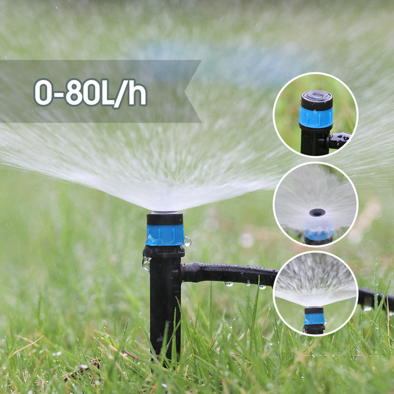 8/11 MM meko vrtno crijevo za navodnjavanje Cijevi za navodnjavanje Šipkasti konektori Slavina 3/8'' T jednak koljenasti stupac Spojni adapter Raspršivač