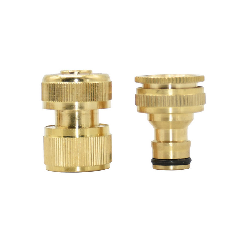 1/2 3/4'' muški ženski navoj mjedeno crijevo za brzi priključak Komplet za pranje automobila Spojnica za navodnjavanje vrtne prskalice
