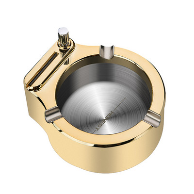 Pelnu trauks Metāla nerūsējošā tērauda pelnu trauks, pārnēsājams, pārklāts pastāvīgais šķiltavas mājas automašīnai