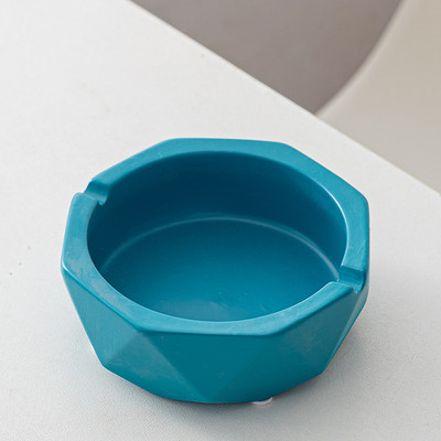 Κεραμικό Τασάκι με Κάλυμμα Creative Marble Tashray Personality Απλό Γραφείο Anti-fly Ash Διακόσμηση σαλονιού Τασάκι σπιτιού