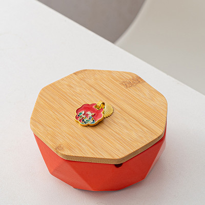 Κεραμικό Τασάκι με Κάλυμμα Creative Marble Tashray Personality Απλό Γραφείο Anti-fly Ash Διακόσμηση σαλονιού Τασάκι σπιτιού