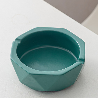 Κεραμικό Τασάκι με Κάλυμμα Creative Marble Tashray Personality Απλό Γραφείο Anti-fly Ash Διακόσμηση σαλονιού Τασάκι σπιτιού