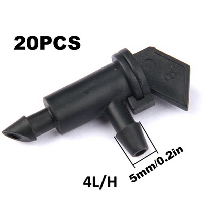 20db 4/8/16L mikro spray öntöző mikro fúvóka öntöző csepegtető kerti zászló öntözés csepegtető fák