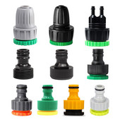 2 τμχ Garden Quick Connector Tap 1/2" 3/4" Αρσενικό θηλυκό νήμα άρθρωση θηλής 1/4" 1/2" Επισκευή λάστιχου άρδευσης ψεκαστήρες νερού