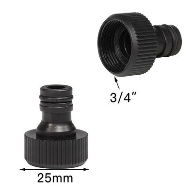 2 τμχ Garden Quick Connector Tap 1/2" 3/4" Αρσενικό θηλυκό νήμα άρθρωση θηλής 1/4" 1/2" Επισκευή λάστιχου άρδευσης ψεκαστήρες νερού