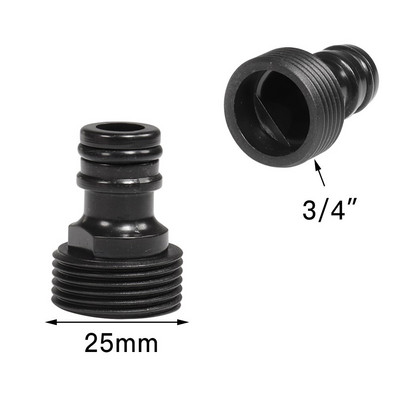 2 τμχ Garden Quick Connector Tap 1/2" 3/4" Αρσενικό θηλυκό νήμα άρθρωση θηλής 1/4" 1/2" Επισκευή λάστιχου άρδευσης ψεκαστήρες νερού